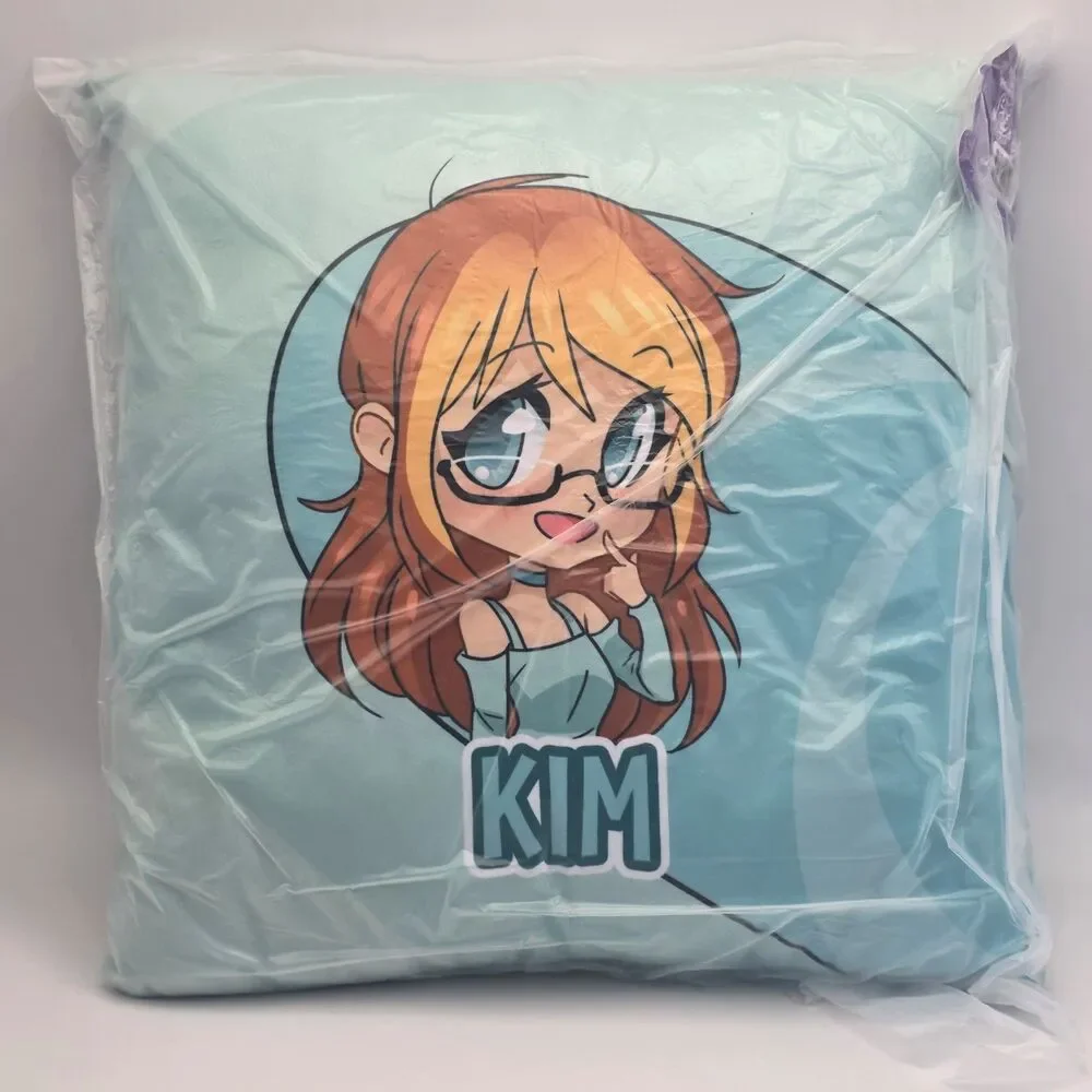 Aphmau Kim Shipping pillow 12x12 from the vault Brand new with tags